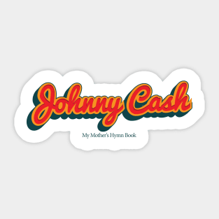 Johnny Cash Sticker